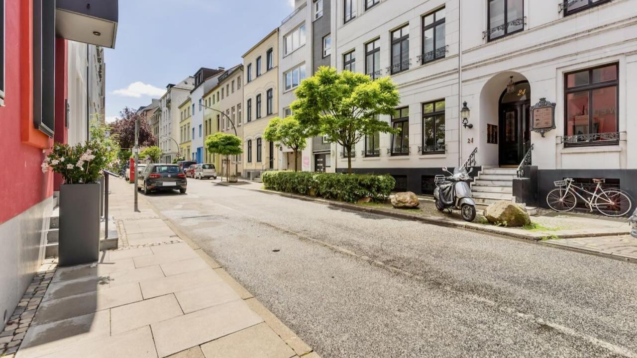 Stacey Alster Aparthotel Hamburg-Harburg Buitenkant foto